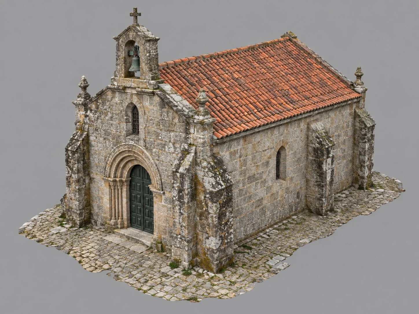 Exemplo de modelo 3D de um levantamento no NioMap.